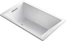 KOHLER White 60 x 36 in. Air Bath Drop-In Bathtub Left, Reversible and Right Drain 