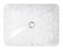 19-15/16 in. Undermount Rectangular Vitreous China Bathroom Sink in White