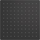 KOHLER Matte Black Single Function Rain Showerhead 