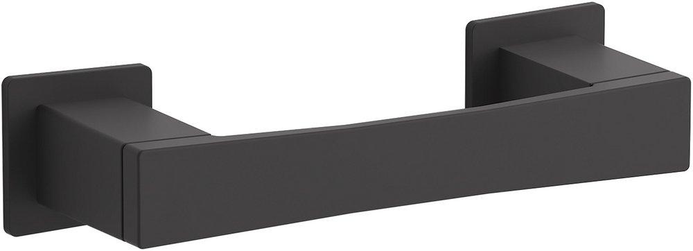KOHLER Matte Black Wall Toilet Tissue Holder 