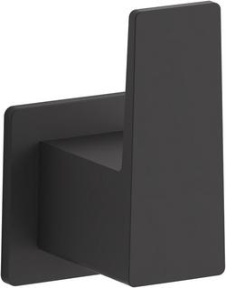 1-Hook Robe Hook in Matte Black
