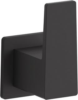 1-Hook Robe Hook in Matte Black