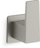 KOHLER Vibrant&reg; Brushed Nickel 1-Hook Robe Hook 