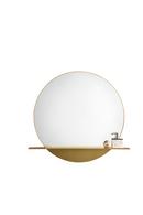 39-3/8 in. Round Mirror in Radiant Gold