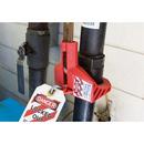 AccuformNMC Red Plastic Lockout 