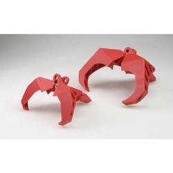 3/8 - 1-1/4 in. Plastic Ball Valve Lockout in Red