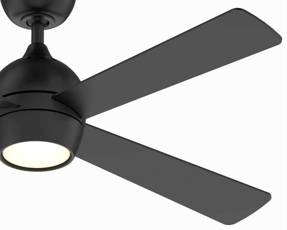 Fanimation Black 52 in. 4-Blade Indoor/Outdoor Ceiling Fan 