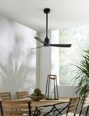 Fanimation Black 44 in. 3-Blade Indoor/Outdoor Ceiling Fan 