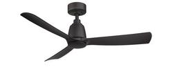 44 in. 3-Blade Indoor/Outdoor Ceiling Fan in Black