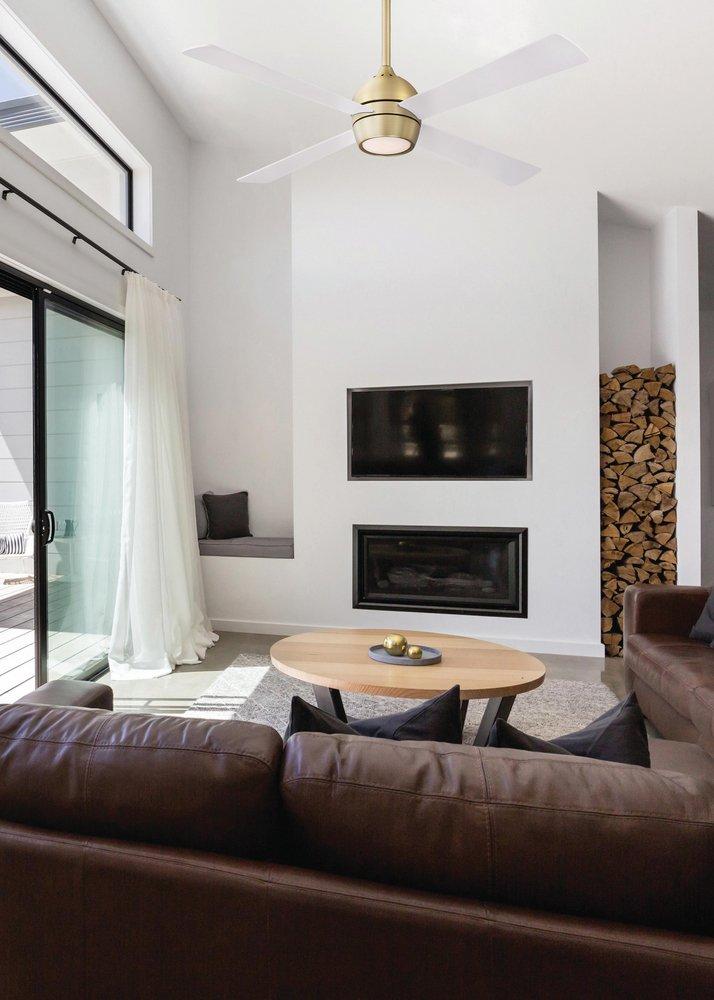 CCY BSB 52 I/O CEIL FAN 4 BLD W/LED 