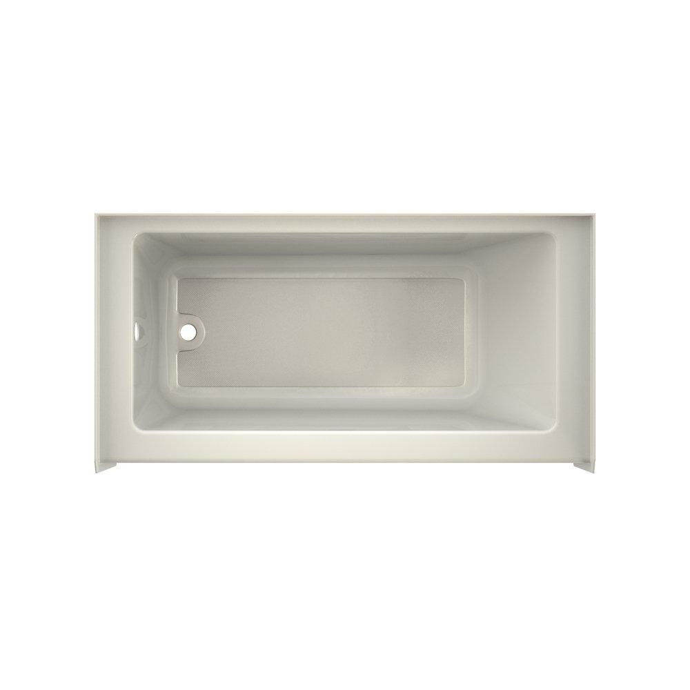 JACUZZI&reg; White 60 x 32 in. Soaker Alcove Bathtub in White 