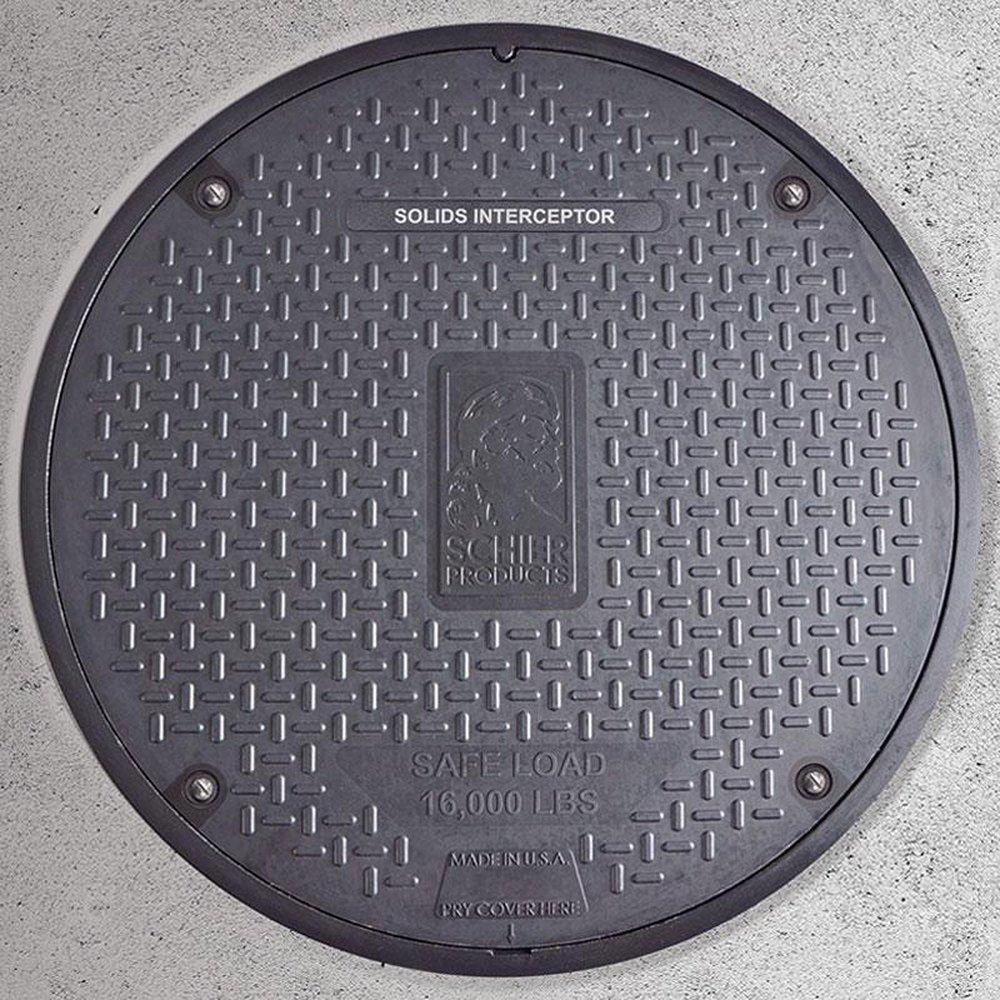 SI-75 4 PLAIN END INLET/OUTLETS H20 LOAD RATED CAST IRON COVERS 