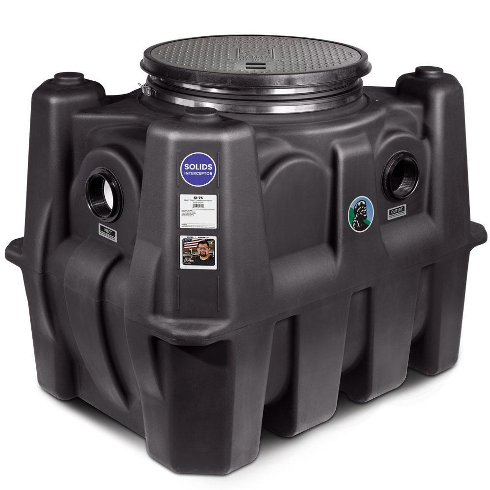 SI-75 4 PLAIN END INLET/OUTLETS H20 LOAD RATED CAST IRON COVERS 