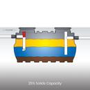 GB-500 6 PLAIN END INLET/OUTLETS STRAIGHT-THROUGH  H20 LOAD RATED CAST IRON COVERS 