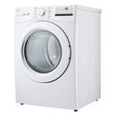 LG White 27 in. 7.4 cu. ft. Gas Dryer 