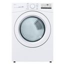 LG White 27 in. 7.4 cu. ft. Gas Dryer 