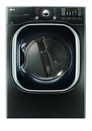 7.4 CU FT ULTRA LARGE CAPACITYA ELECTRIC DRYER WITH SENSOR DRY TURBO STEAM TECHNOLOGY AND WI-FI CONNECTIVITY A BLACK STEEL