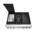 Signature Kitchen Suite Stainless Steel 6-Burner 18000 BTU Induction Cooktop 