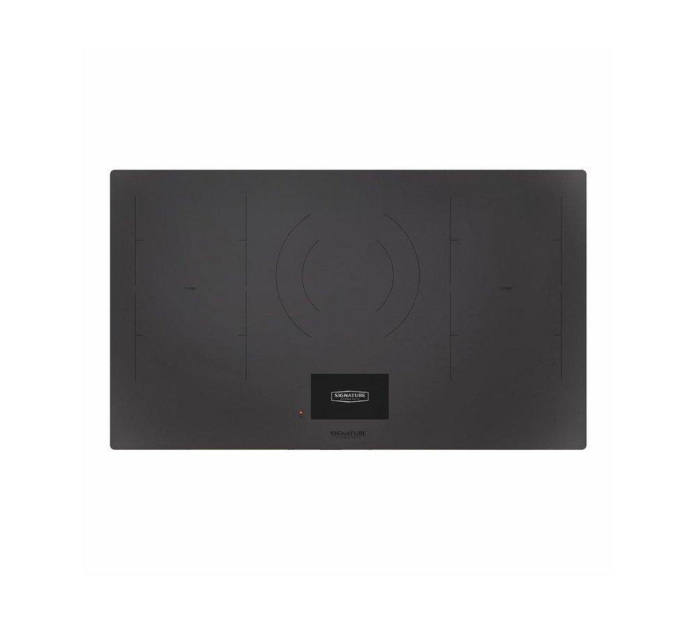 Signature Kitchen Suite Black Glass 5-Burner Induction Cooktop 
