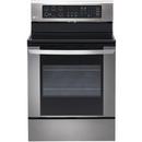 LG Electronics Stainless Steel 46-1/2 x 29-7/8 x 28-7/8 in. 6.3 cu. ft. 5-Burner Radiant Electric Freestanding Range