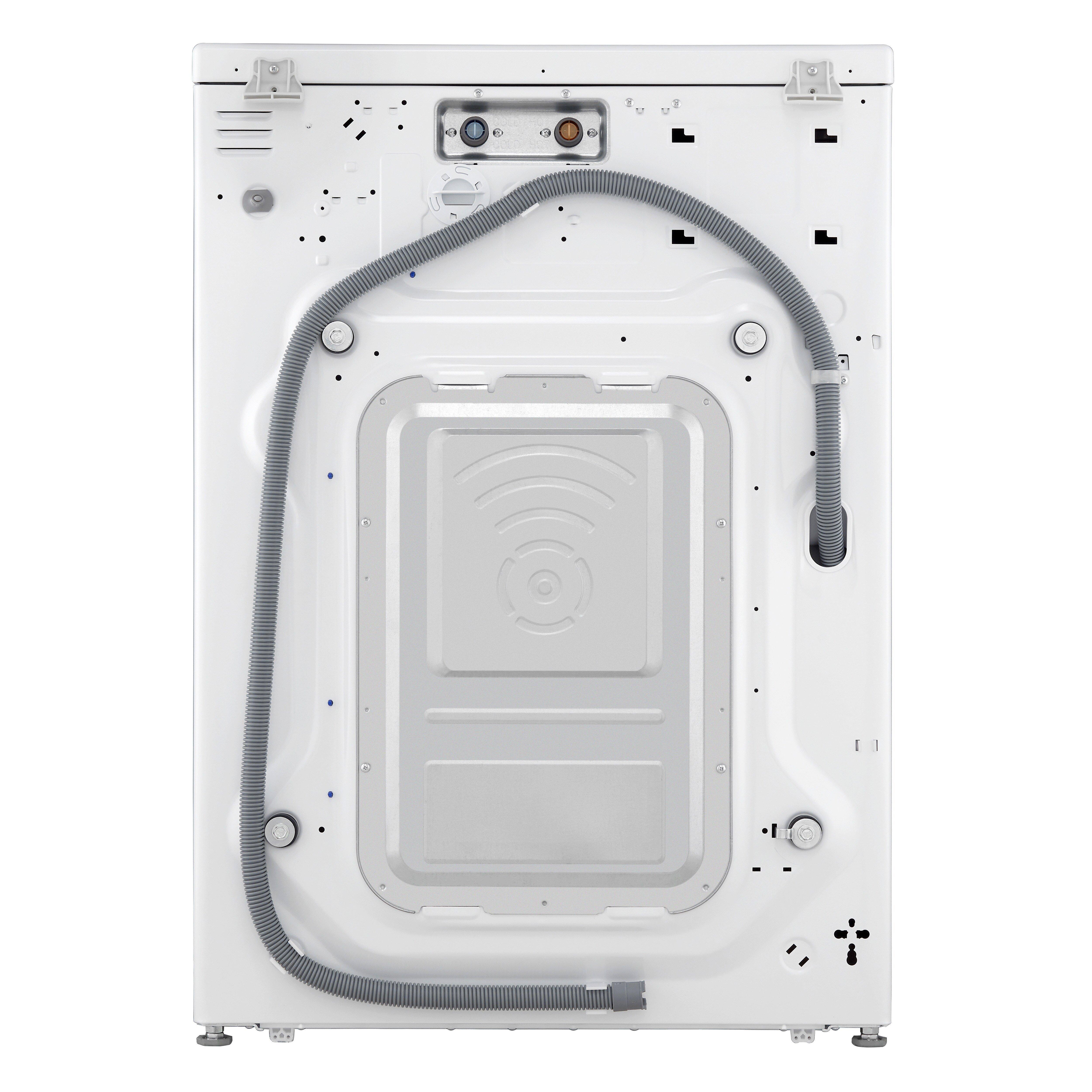 LG White 30-1/4 in. 4.5 cu. ft. Electric Front Load Washer 