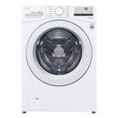 LG White 30-1/4 in. 4.5 cu. ft. Electric Front Load Washer 
