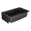 Signature Hardware Black 33 x 20 in. Composite Single Bowl Farmhouse Kitchen Sink 