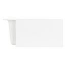 Signature Hardware White 33 x 20 in. Composite Single Bowl Farmhouse Kitchen Sink 