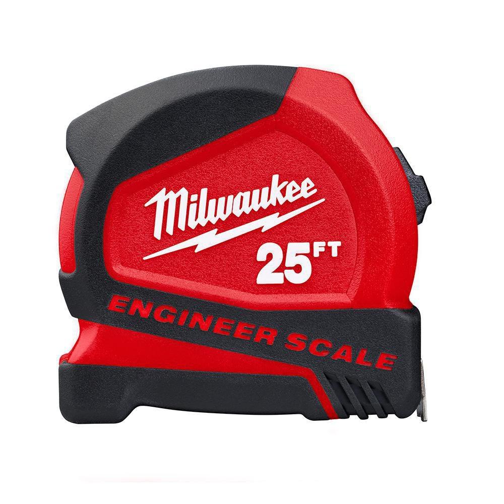 Milwaukee&reg; Black Scale and Tape Measure 