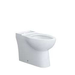 Comfort Height Elongated Toilet Bowl in White