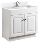 24 in. Floor Mount Vanity in White