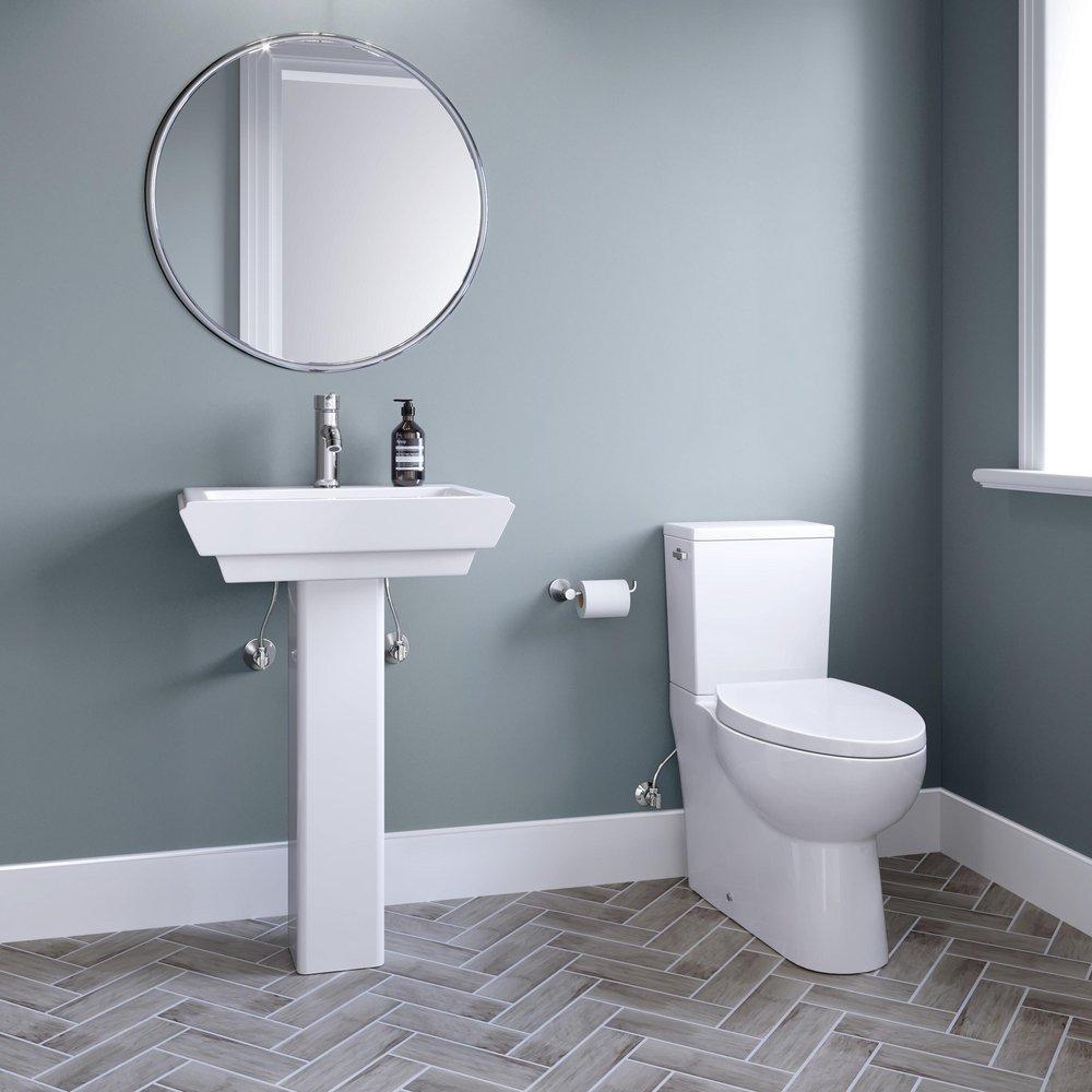 PROFLO&reg; White 1.28 gpf Two Piece Toilet Tank 