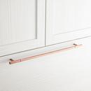17-3/8 in. Octagonal Appliance Pull in Antique Copper