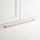 Signature Hardware Antique Copper 17-3/8 in. Octagonal Appliance Pull 