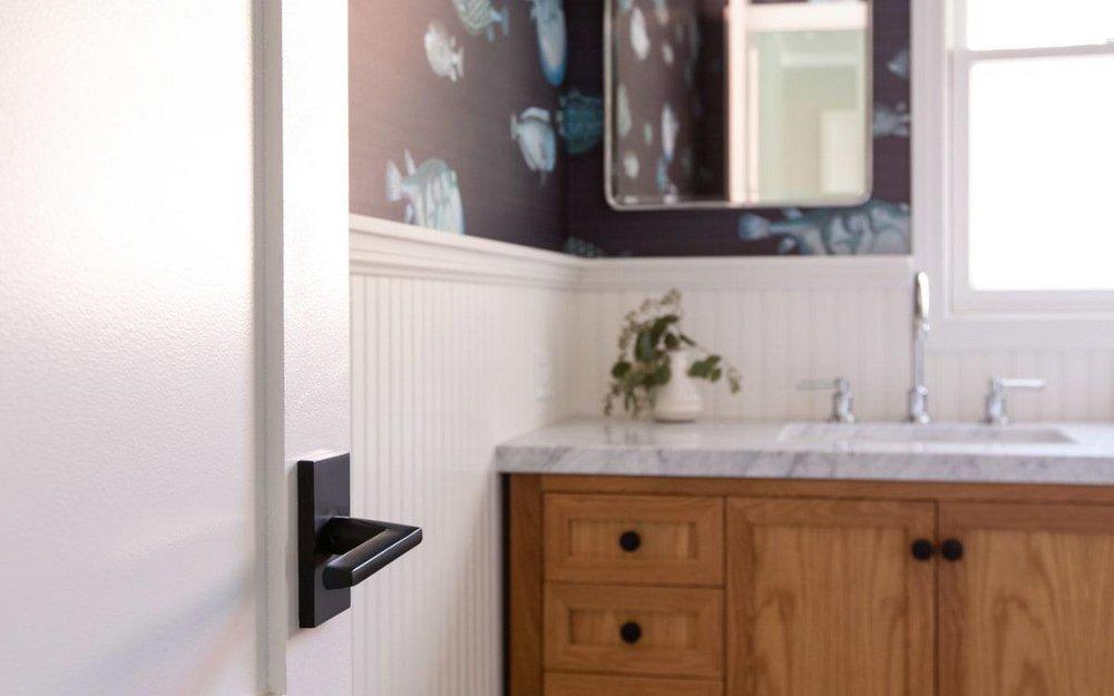 Emtek Products Flat Black Door Lever 