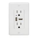 EZ-FLO White 4V USB Charger in White 