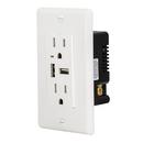 EZ-FLO White 4V USB Charger in White 