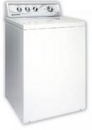 25-5/8 in. 3.2 cu. ft. Electric Stainless Steel Top Load Washer in White
