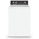 25-5/8 in. 3.2 cu. ft. Electric Stainless Steel Top Load Washer in White