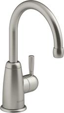 Single Handle Kitchen Faucet in Vibrant Brushed Nickel