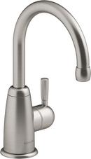 Single Handle Kitchen Faucet in Vibrant Stainless