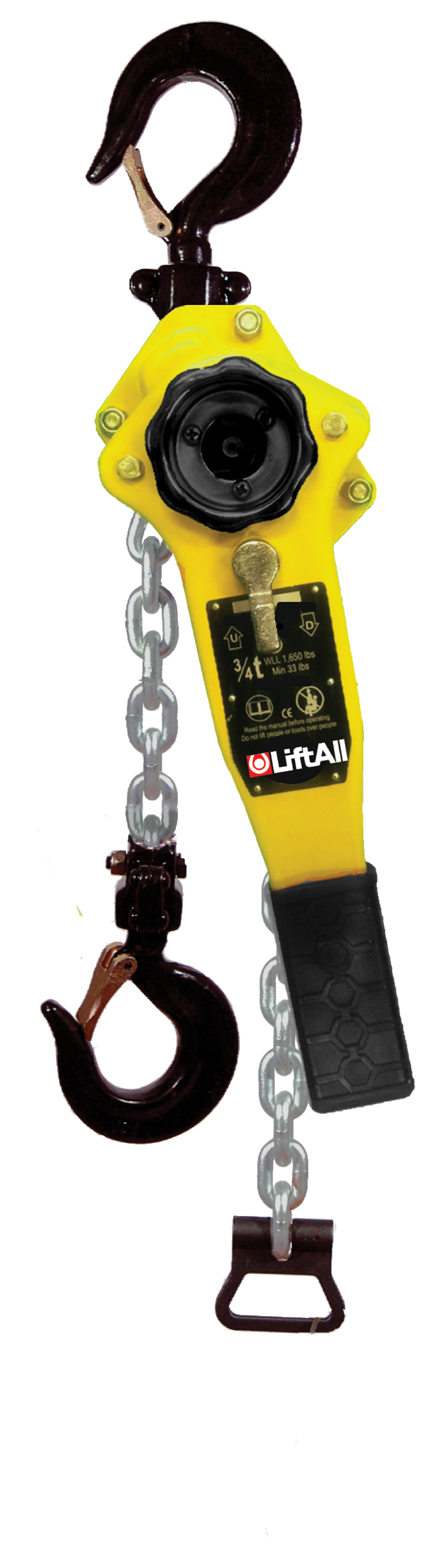 10' 3/4 ton Lever Chain Hoist 