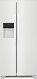 Frigidaire White 33-3/25 in. 14.3 cu. ft. Side-By-Side Refrigerator 