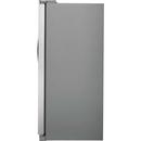 Frigidaire Stainless Steel 33-3/25 in. 14.3 cu. ft. Side-By-Side Refrigerator 