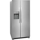 Frigidaire Stainless Steel 33-3/25 in. 14.3 cu. ft. Side-By-Side Refrigerator 