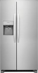 36 in. 22 cu. ft. Counter Depth and Side-By-Side Refrigerator in Stainless