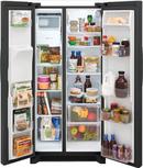 Frigidaire Black Stainless Steel 33-3/25 in. 14.3 cu. ft. Side-By-Side Refrigerator 