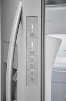 Frigidaire Stainless Steel 36-1/4 in. 16.6 cu. ft. Side-By-Side Refrigerator 
