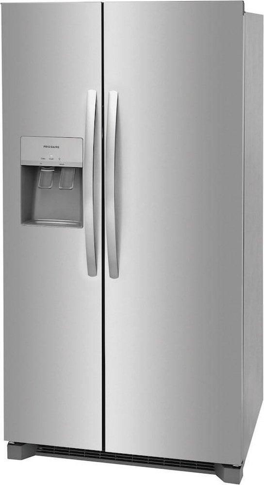 Frigidaire Stainless Steel 36-1/4 in. 16.6 cu. ft. Side-By-Side Refrigerator 