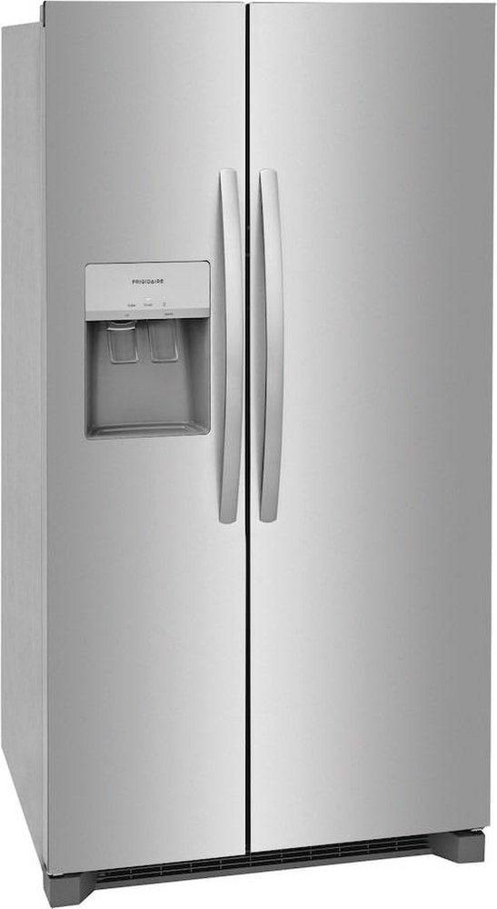 Frigidaire Stainless Steel 36-1/4 in. 16.6 cu. ft. Side-By-Side Refrigerator 